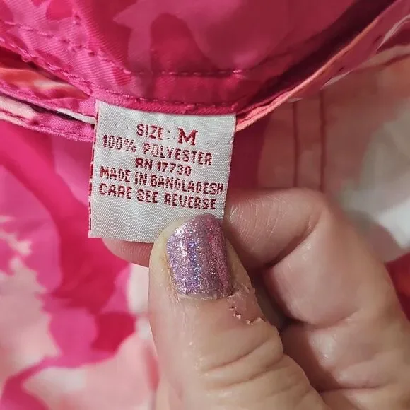 Mossimo Pink Camo Board Shorts Women's Medium Vintage Y2K Swim Trunks M - Picture 4 of 5